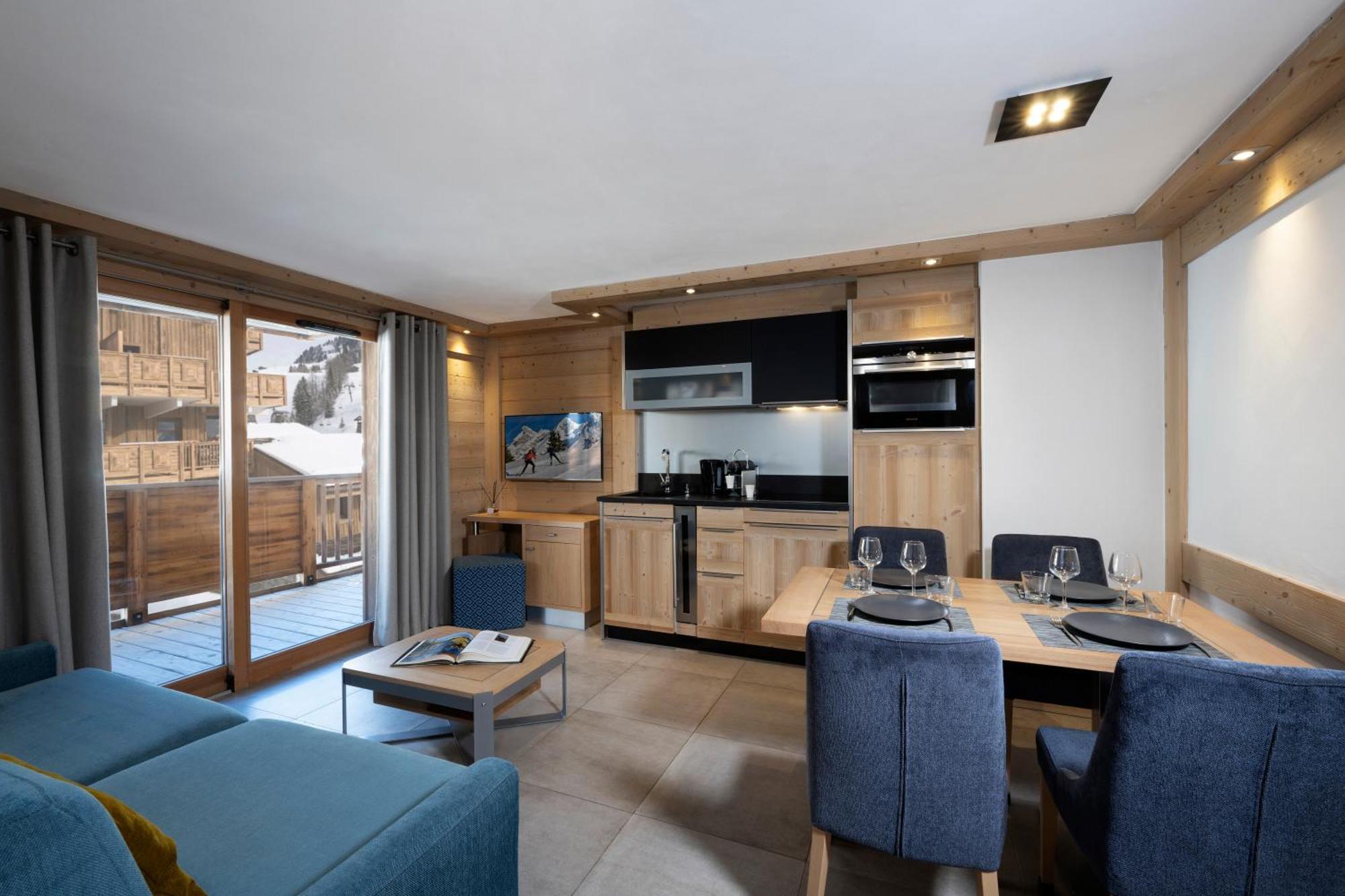 Mgm Hotels & Residences - Residence Le Roc Des Tours Le Grand-Bornand Oda fotoğraf